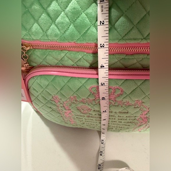 Juicy Couture Tale Weekender Tote Bag - Retro Green NWT - Picture 5 of 12